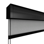 Cassonetto Squadrato Nero