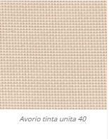 Avorio tinta unita 40