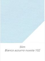 Slim Bianco azzurro nuvola 102