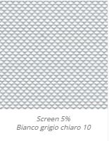 Screen 5% Bianco grigio chiaro 10