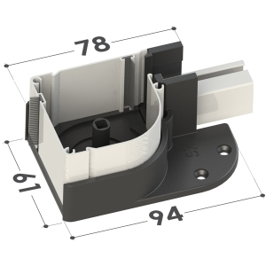 Cassonetto da 55mm + € 0.00 unit