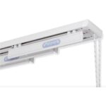 Tenda a pannello su misura, binario Rilox da 3 a 5 vie, anche con tessuto Screen