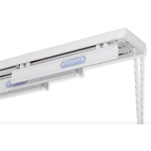 binario-per-tende-a-pannello-rilox-scheda Tenda a pannello su misura, binario Rilox da 3 a 5 vie, anche con tessuto Screen