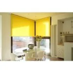 Tenda a rullo filtrante Colortex, colore Giallo 103