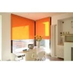 Tenda a rullo filtrante Colortex, colore Arancione 105