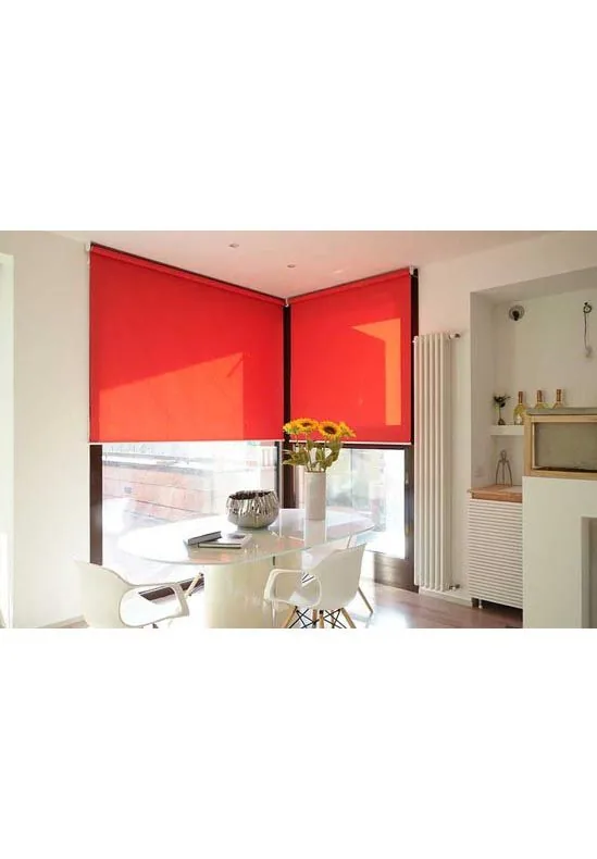 Tenda a rullo filtrante Colortex, colore Rosso 107