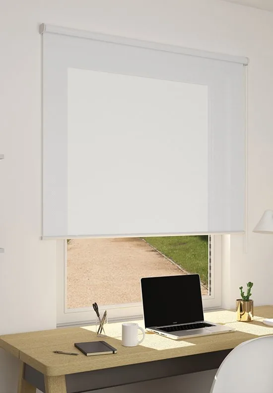 Tenda a rullo filtrante Tago, colore Bianco 401