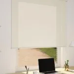 Tenda a rullo filtrante Vira, colore Avorio 03