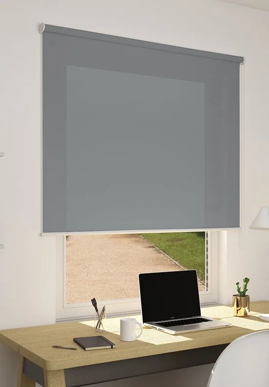 Tenda a rullo filtrante Vira, colore Grigio scuro 11