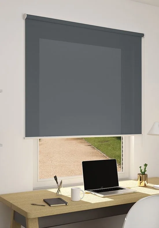 Tenda a rullo filtrante Vira, colore Antracite 12