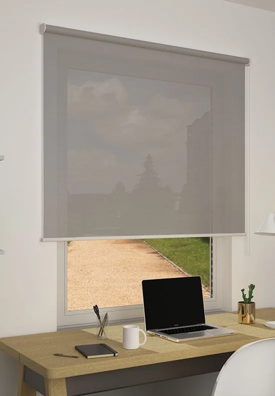 Tenda a rullo filtrante Screen 3% Eco Friendly, colore Grigio Scuro 21
