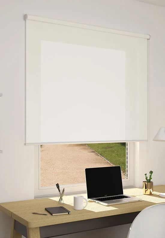 Tenda a rullo filtrante Tago privacy, colore Avorio 430