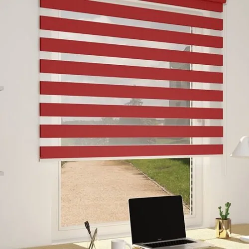 vnv_rosso_773 Tenda a rullo Day and Night, colore Rosso 773