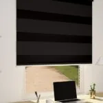 Tenda a rullo Day and Night oscurante, colore Nero 860