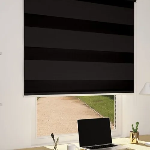vnv_xl_oscurante_nero_860 Tenda a rullo Day and Night oscurante, colore Nero 860