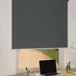 Tenda a rullo oscurante Berlin, colore Antracite 417