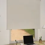 Tenda a rullo oscurante Berlin, colore Nocciola 435