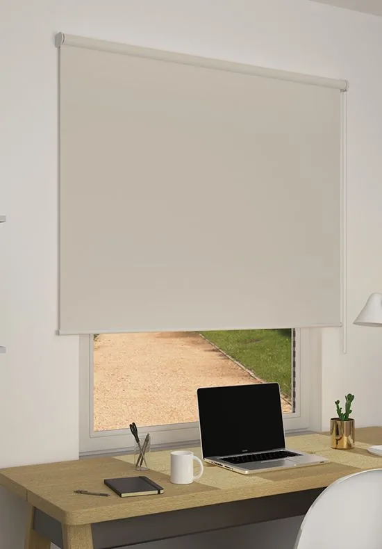 Tenda a rullo oscurante Berlin, colore Nocciola 435