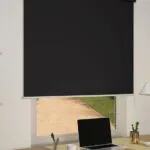 Tenda a rullo oscurante, colore Nero 960